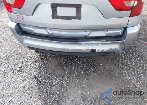 2006 BMW X3 3.0I z USA, uszkodzony, nr VIN WBXPA93446WG81290